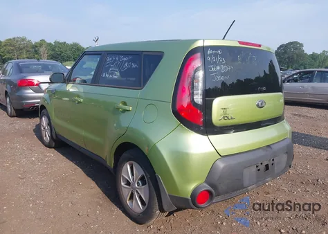 2015 Kia Soul z USA, uszkodzony, nr VIN KNDJN2A26F7785173